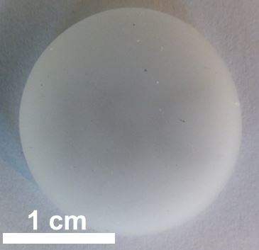 Unmodifizierte Silica-Nanopartikel dispergiert in Silicon.