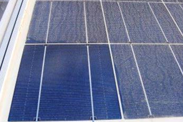 Anti-dust coating on PV modules in field test. &lt;br&gt; &lt;br&gt; &lt;br&gt; &lt;br&gt;
